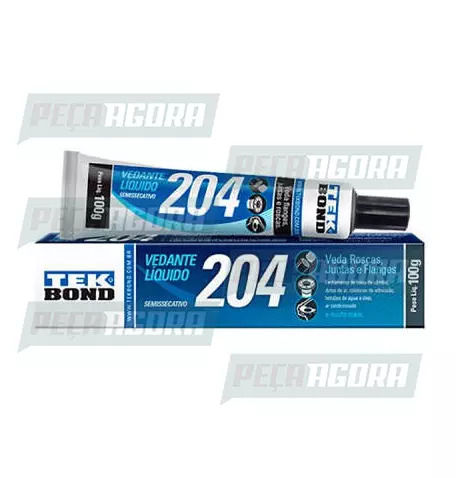 VEDA JUNTAS E ROSCAS 204 100G BRANCA TEKBOND (447551)