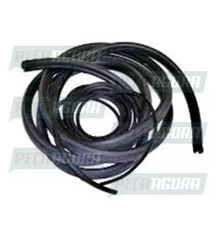 CANALETA VIDRO MERCEDES BENZ 1111/1113/1513 COM PESTANA FLOCADA UNIVEL (442644)