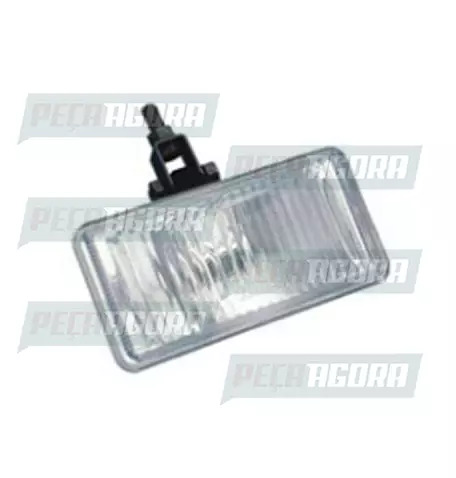 FAROL NINO MILHA UNIVERSAL ANTI-NEBLINA CRISTAL VIDRO LISO 152X78MM (424171)