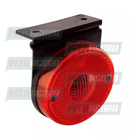 LANTERNA LATERAL RANDON 2000 LED BIVOLT COM SUPORTE SOQUETE EXTERNO -VM.PRADOLUX