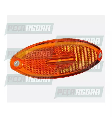 LANTERNA LATERAL ECLIPSE OVAL LED BIVOLT COM FIO AM 2041 SINALSUL (455623)