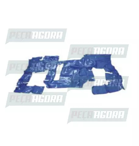 TAPETE VINIL KIA K-2500 - AZUL (422847)