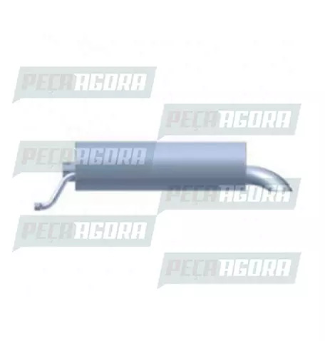 SILENCIOSO ORIGINAL 4'' FORD CARGO 2628 (4C455230DB)