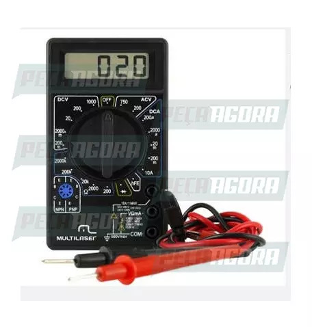 MULTIMETRO DIGITAL PRETO - AU325 (453937)