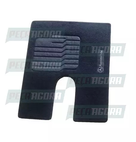 TAPETE TEXTURIZADO C/LOGO MB 50X60 MOTORISTA PRETO PREMIUM (458923)