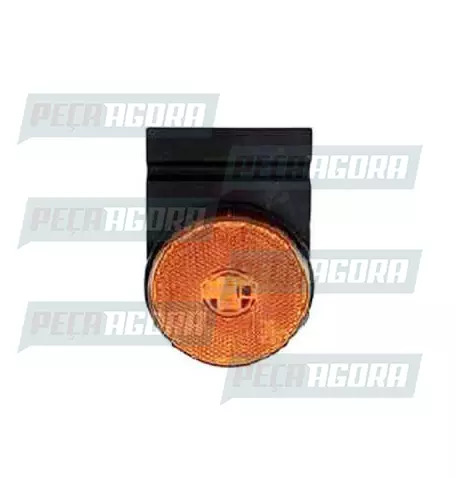 LANTERNA LATERAL LED UNIVERSAL COM SUPORTE AM 12V BRASLUX (443078)