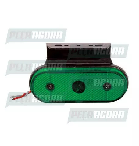 LANTERNA LATERAL FACCHINI OVAL COM LED COM SUPORTE BIVOLT - VD.IVA (449102)