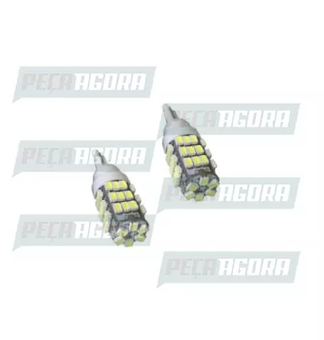 PAR LAMPADA IMPORTADA LED ESMAGADA 12V 42 LEDS BRANCA (454892)