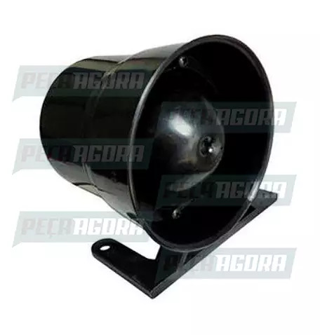 SIRENE PIEZOELETRICA 12V 120DB 0,3A(UM TOQUE ALARME) DNI 4030 (448885)