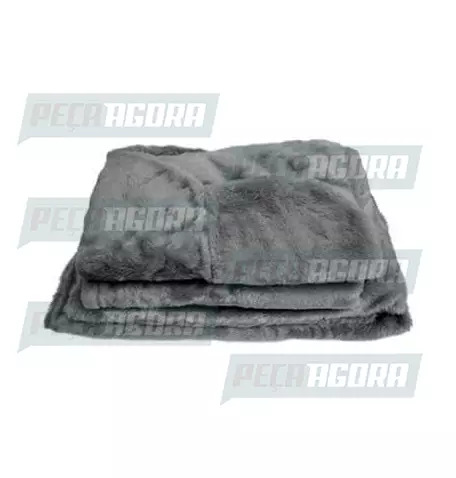 CAPA PELUCIA CHINIL SOFA INDIV.MB 1113 MOTORISTA GAUCHA CINZA (449971)