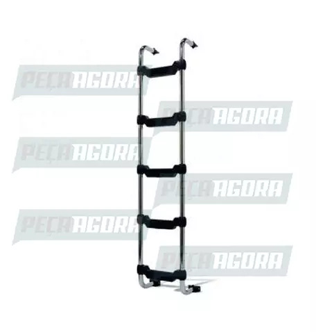 ESCADA TRASEIRA CROMADA VOLVO FH 16 2015  (443449)