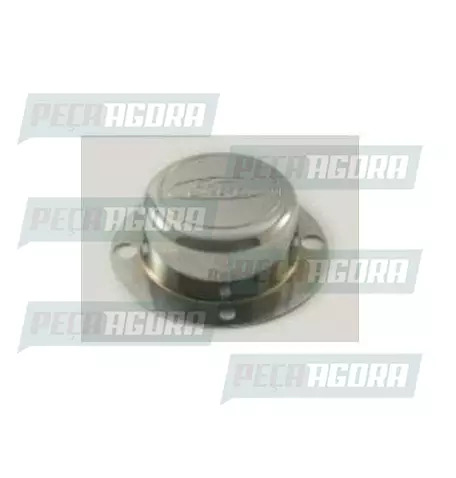 SOBRE TAMPA DO CUBO DIANTEIRO FORD CROMADA (456783)