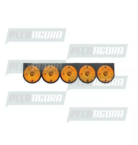 LANTERNA TRASEIRA 05 LENTES COM SUPORTE - AM PL0150 (459020)