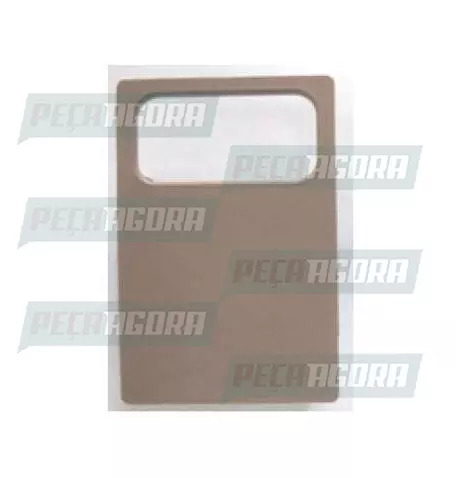 TAMPA PLASTICA DO PAINEL MB BICUDO MARROM 1 FURO LATERAL (6886897239,)
