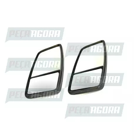 ESPELHO PADRAO GRANDE MERCEDES BENZ 1113/1114 DIREITO BIPARTIDO  (423139)