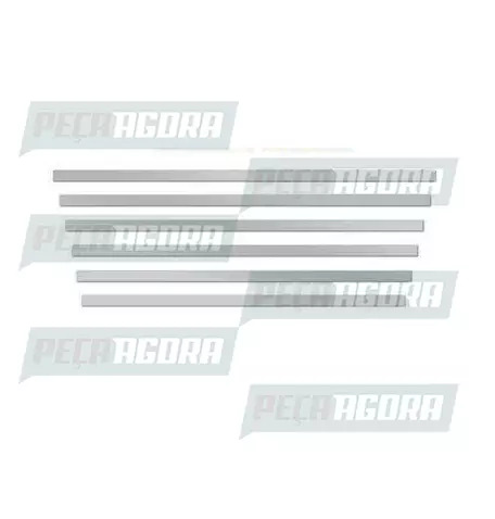 ACABAMENTO GRADE FRONTAL PARA SCANIA P 2013...18 INOX FABBOF (456051)