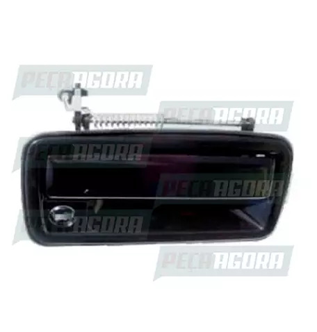 MACANETA EXTERNA S-10 PRETA PORTA SEM CHAVE DIR-ATEM (15202912)