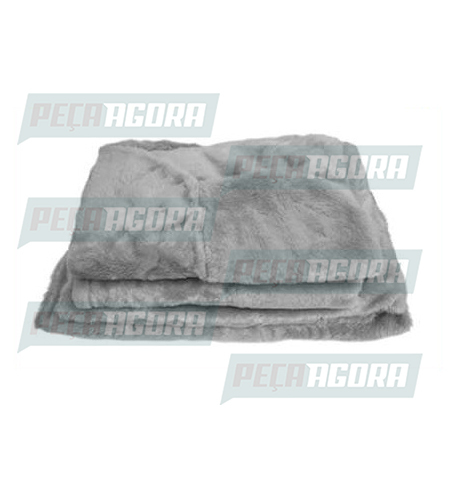 CAPA PELUCIA CHINIL BANCO C/LOGO VW99/2000 MOTORISTA/CARONA SOFA CINZA (446301)