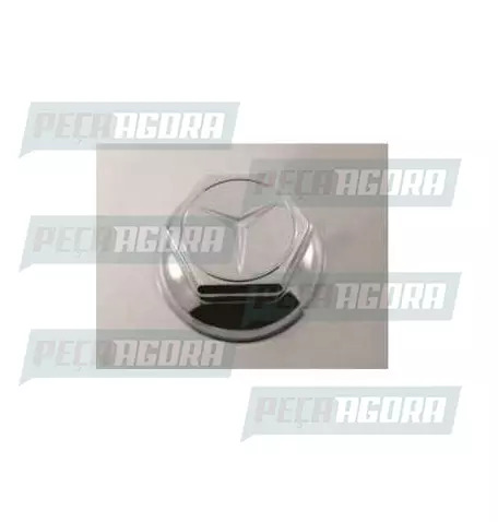 SOBRE TAMPA DO CUBO DIANTEIRA MERCEDES BENZ 1620 BICUDO ANTIGO CROMADA (456778)