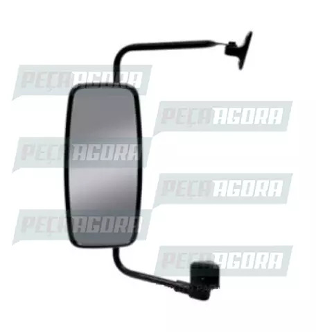 ESPELHO MERCEDES BENZ ACCELO 2 INTEIRICO SEM DESEMBACADOR CONVEXO ESQUERDO FABBO