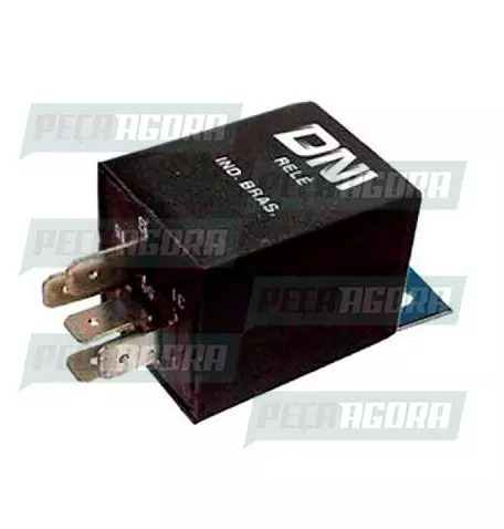 RELE FAROL ACENDIMENTO APOS PARTIDA UNIVERSAL 5 TERMINAIS  COM SUPORTE  24V DNI 