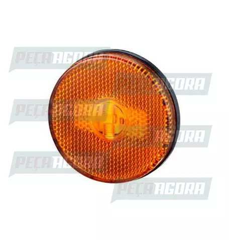 LANTERNA LATERAL GUERRA LED BIVOLT SEM SUPORTE AVULSO 65MM -AM.IVA (455742)