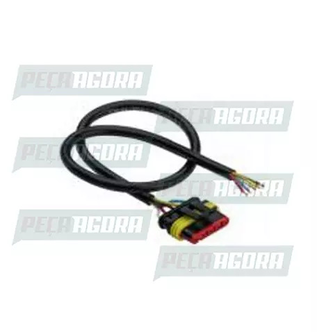 CHICOTE LANTERNA TRASEIRA TURN COM CONECTOR SELADO 05 VIAS SINALSUL 215 (442234)
