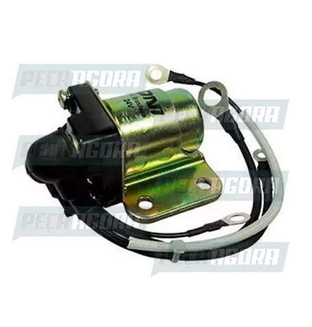 RELE AUXILIAR DE PARTIDA MERCEDES BENZ 5 TERMINAIS COM SUPORTE 12V DNI 8177 (001