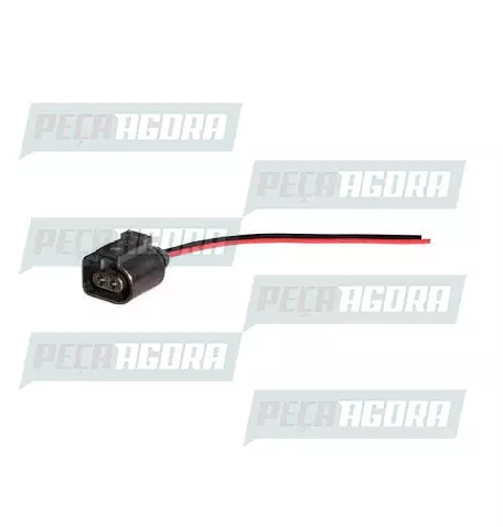 CHICOTE LANTERNA COM CONECTOR 2 VIAS P/ PL0492/PL0714 E PL1448 PRADOLUX PL9998 (
