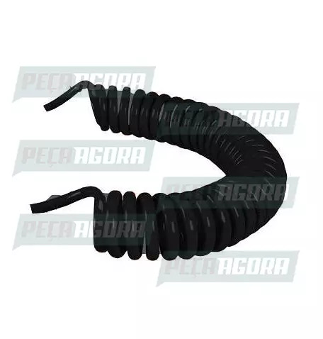 MANGUEIRA AR ESPIRAL 5 MT.NYLON PU SEM BICO LIMPEZA CABINE - PT PREMIUM (458796)