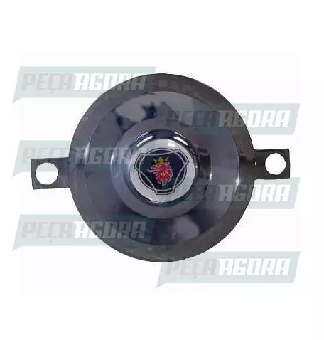 SOBRE TAMPA DO CUBO DIANTEIRO PARA SCANIA TODOS CROMADO (458041)