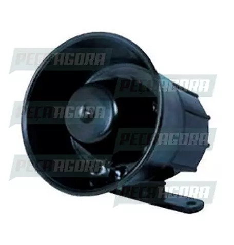 SIRENE TWEETER 12V 115DB 1,0A/20W(UM TOQUE ALARME) DNI 3030 (448880)