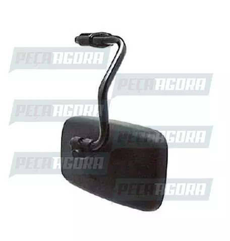 ESPELHO RETROVISOR TRASEIRO UTILITARIO 250X140MM CONVEXO COM BRACO (451884)