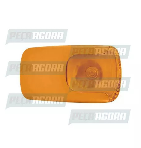 LANTERNA LATERAL MERCEDES BENZ AXOR ORIGINAL SEM SOQUETE ACRILICO AMARELA PRADOL