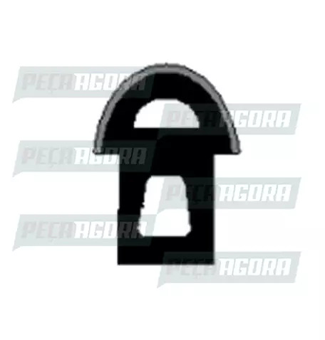 PESTANA PORTA MERCEDES BENZ 1313/1513/1519 FLOCADA DIREITO UNIVEL (442656)