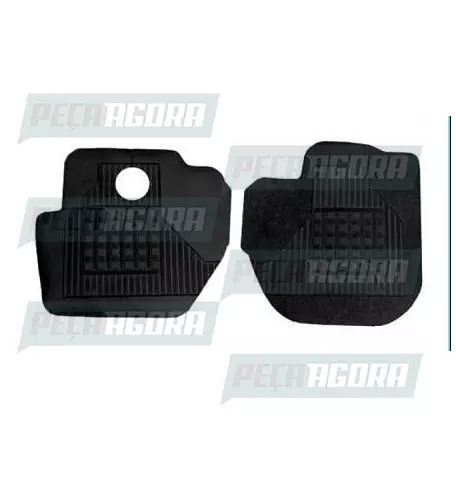 TAPETE PVC HYUNDAI HD DIANTEIRO 2 PECAS PRETO (439384)