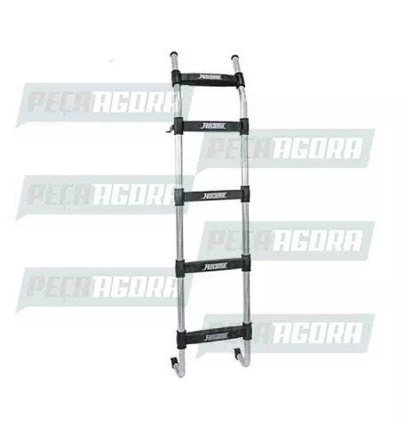 ESCADA TRASEIRA CROMADA MERCEDES BENZ 1938 5 DEGRAUS ROTAMIL (441988)