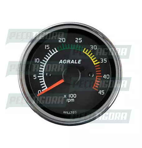 RELOGIO AGRALE/CAMINHOES CONTAGIRO BIVOLT 4500RPM CROMADO (6011011036002)