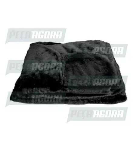 CAPA PELUCIA CHINIL SOFA INTER.C/LOGO MB 608 GAUCHA PRETA (446539)