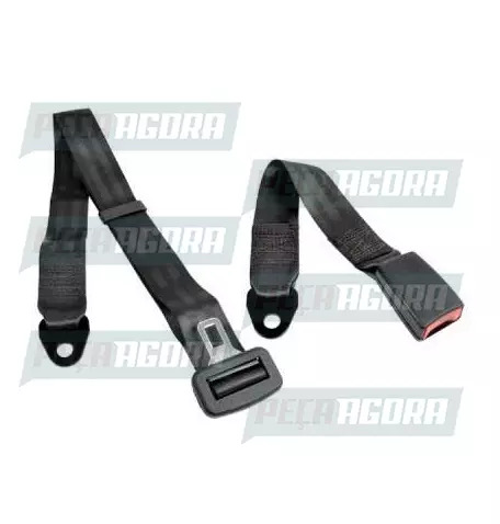 CINTO SEGURANCA 2 PONTAS TRANSVERSAL PRETO ESPECIAL (445756)