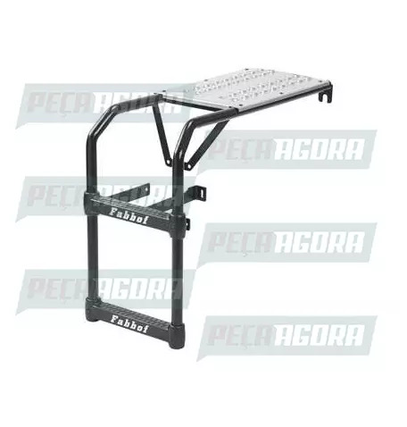 ESTRIBO PLATAFORMA E PROTETOR FILTRO DO OLEO VOLVO FH 2015... PRETO FABBOF (4558