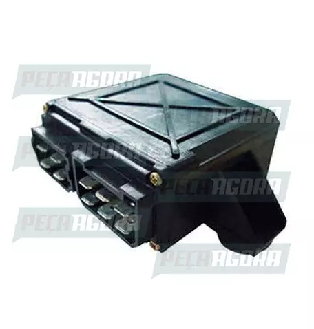 RELE PISCA COM 10 TERMINAIS COM SUPORTE MERCEDES BENZ 24V 1984... DNI 0840 (4487