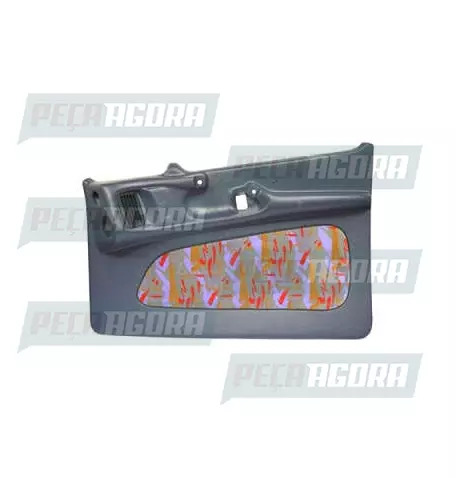 FORRO PORTA PRE-MOLDADA MERCEDES BENZ 1938 VERM. COMPLETO DIREITO (442381)