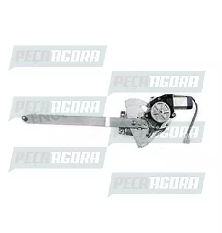 MAQUINA VIDRO ELETRICA COM MOTOR 24V MERCEDES BENZ HPN ...99 MABUCHI ESQUERDO - 
