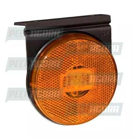 LANTERNA LATERAL RANDON LED COM SUPORTE COM CONECTOR - AM.PRADOLUX PL0646 (44767