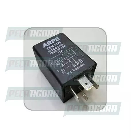RELE CONTROLE DE ROTACAO DO MOTOR MERCEDES BENZ 5 TERMINAIS SEM SUPORTE 12V ARPE
