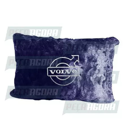 ALMOFADA PELUCIA CHINIL 45X45/50X40/50X50 C/LOGO VOLVO AZ (447768)