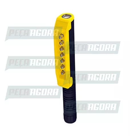 LANTERNA DE BOLSO COM 8 LEDS E IMA (446573)