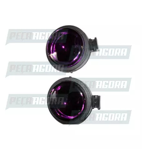 PAR FAROL MINI REDONDO ROXO FORT LUZ (420664)