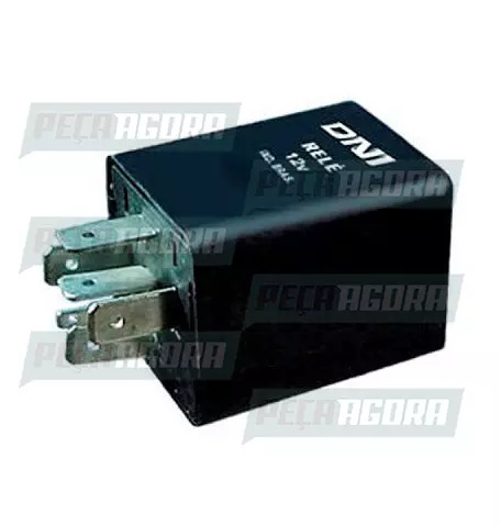 RELE TRAVAS E VIDROS ELETRICO VOLKSWAGEN/FORD 5 TERMINAIS SEM SUPORTE 12V DNI 03